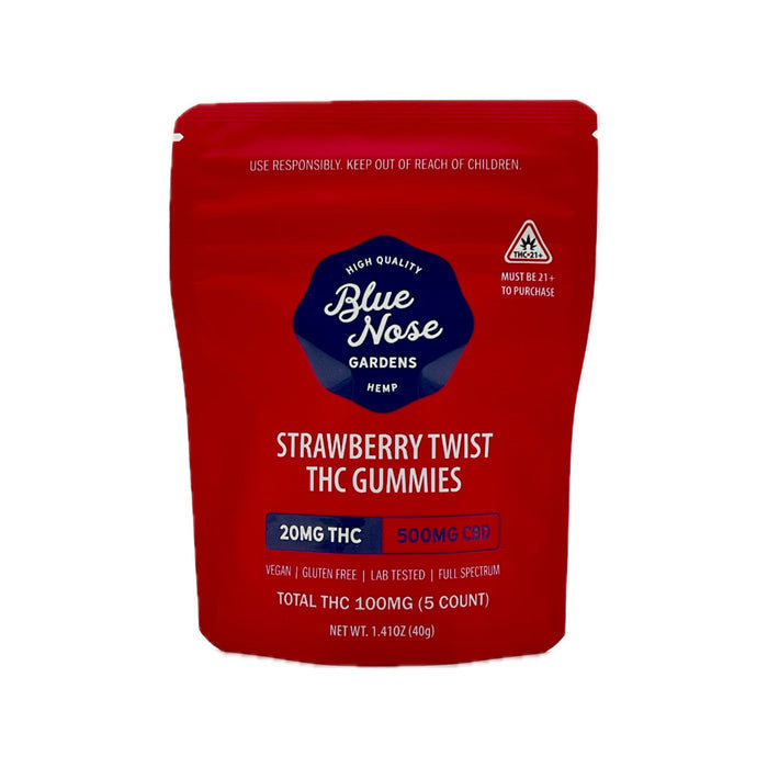 Pure Shenandoah Blue Nose 25:1 THC Gummies 20mg