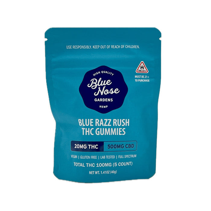 Pure Shenandoah Blue Nose 25:1 THC Gummies 20mg